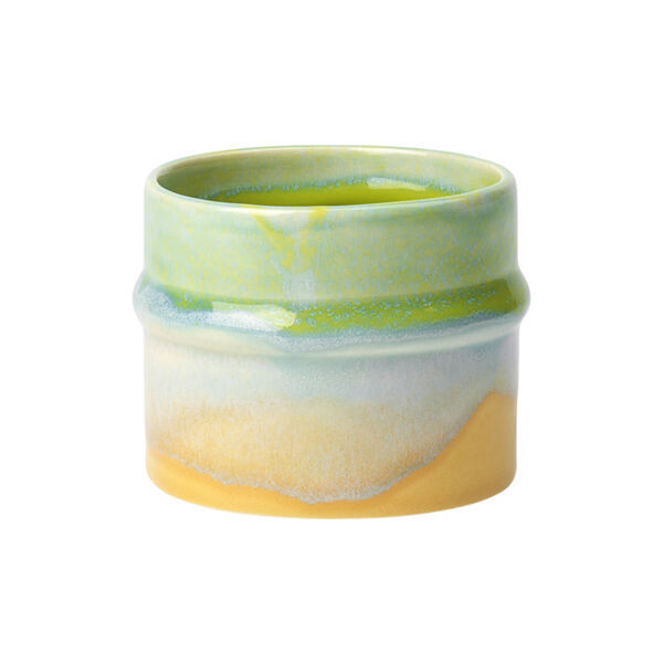 Poppery Becher, apfelgr&uuml;n/mintgr&uuml;n/gelb, K&auml;hler