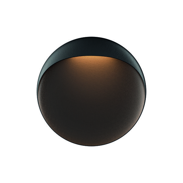 Flindt Wall Lamp Ø 20, black texture, Louis Poulsen