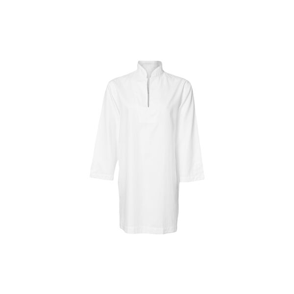 Anna Pinstriped Nightshirt, white, Geismars V&aelig;verier