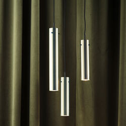 FM2014 Solid Pendant, polished stainless steel, FRANDSEN