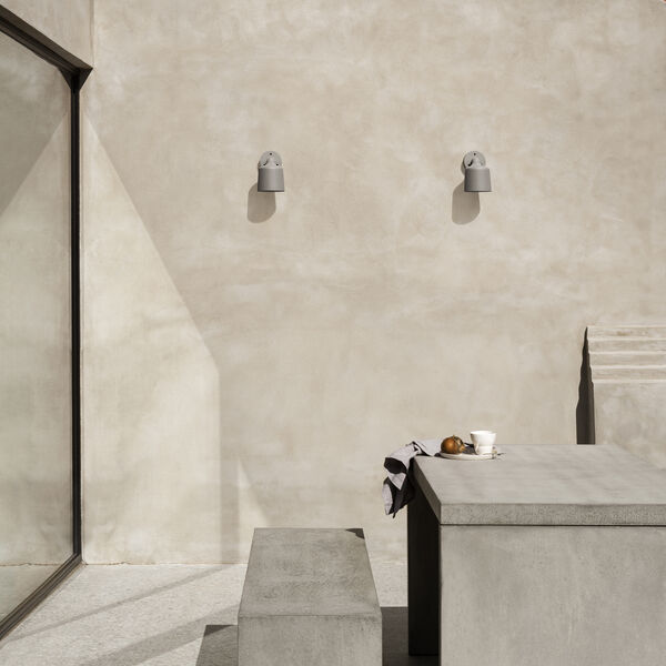 VIPP551 Außen-Wandspot, hellgrau, Vipp