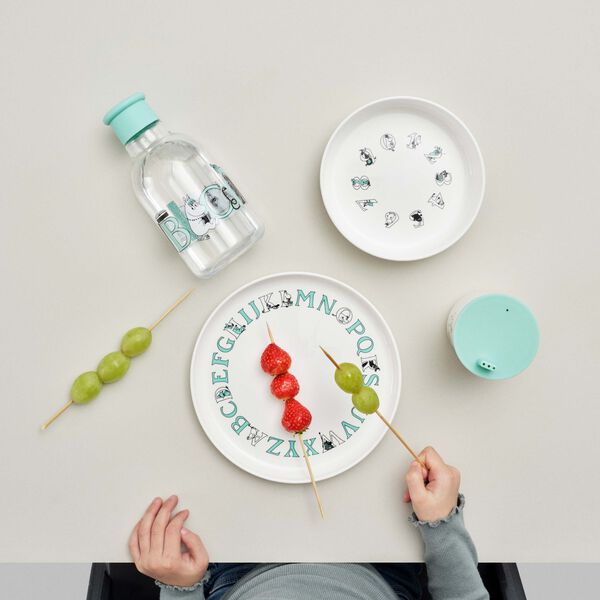 Moomin ABC Schale, moomin turqouise, RIG-TIG