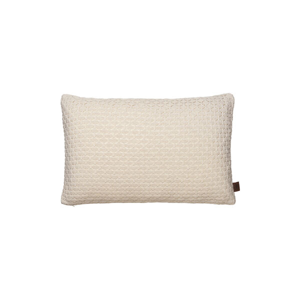Knitted Cushion Mauntain, beige melange, By LOHN