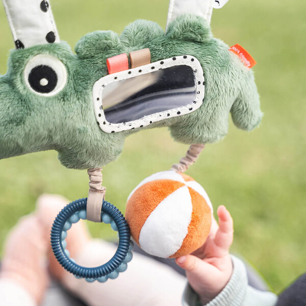 Croco Aktivitätsspielzeug, grün Croco Aktivitätsspielzeug, grün, Done by Deer