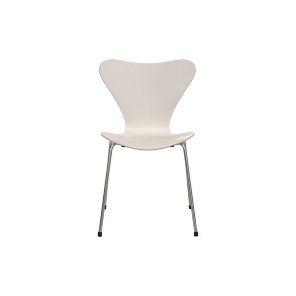 Series 7&trade; 7:14 AM Dining Chair, beige/chrome, Fritz Hansen