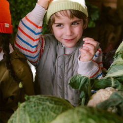 Teno Strickwaren, tomato mix stripe, MarMar Copenhagen