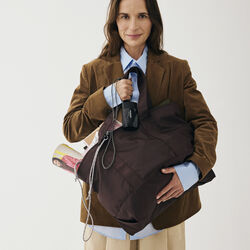 Day RE-Mono Tragetasche, chocolate plum, DAY ET