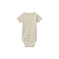 Body S/S Edvald, spring lake stripe, Wheat