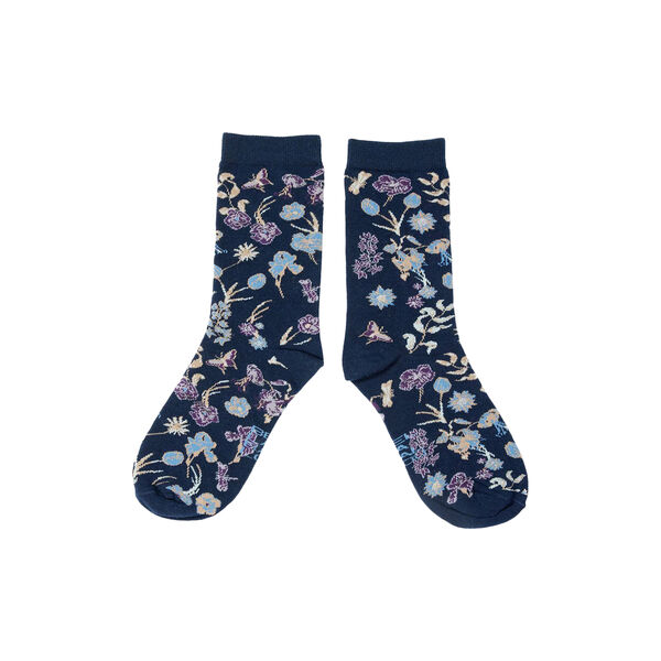 LIVING GARDEN Socks, dark blue, Bella Ballou