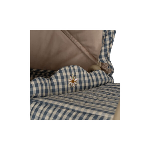 Puppenwagen, captains blue check, Konges Sl&oslash;jd