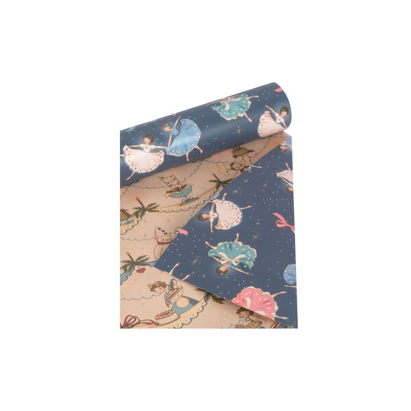 Geschenkpapier, snow bow ballerina/sugar pie, Konges Sl&oslash;jd