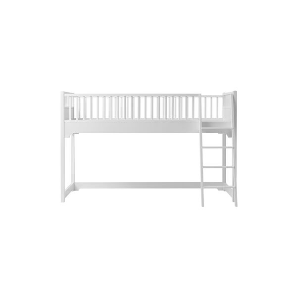 Seaside Classic Low Loft Bed 90x200 cm, Oliver Furniture