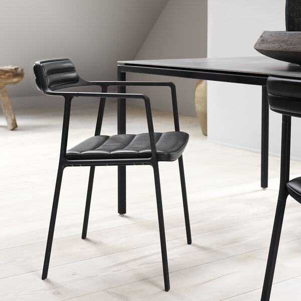 Vipp451 Esszimmerstuhl, schwarz, Vipp