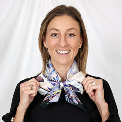 VIRGO Silk Scarf, Bella Ballou