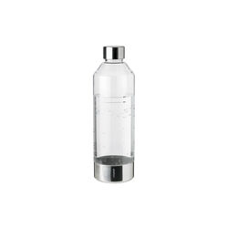 Brus Carbonating Bottle, clear/steel, Stelton