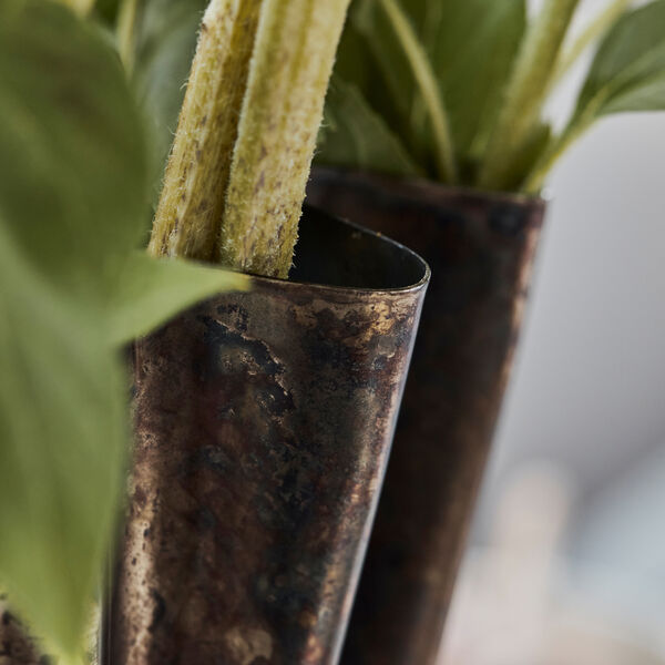HDFlood Vase, antique brown, House Doctor