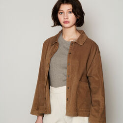 Loose Jacket, driftwood, Serendipity