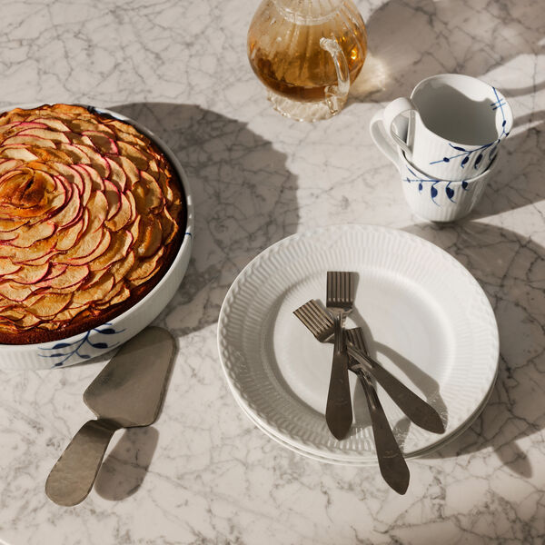 Wei&szlig; Halbspitze Teller &Oslash; 19 cm, Royal Copenhagen