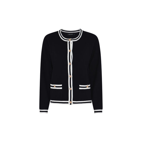 Milano Spring Knit, navy / off white, Micha