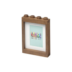 LEGO&reg; 1x4 Frame, dark stained oak, Room Copenhagen