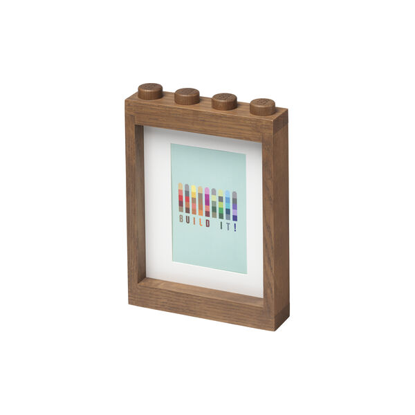 LEGO&reg; 1x4 Frame, dark stained oak, Room Copenhagen