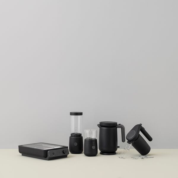 FOODIE elektrische Kaffeemühle, black, RIG-TIG