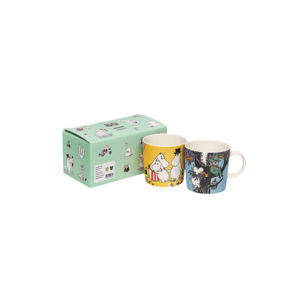 Moomin mug set Family Time & Friends forever, Moomin Arabia