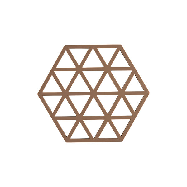 Topfuntersetzer Dreiecke, mandelfarben, Zone Denmark