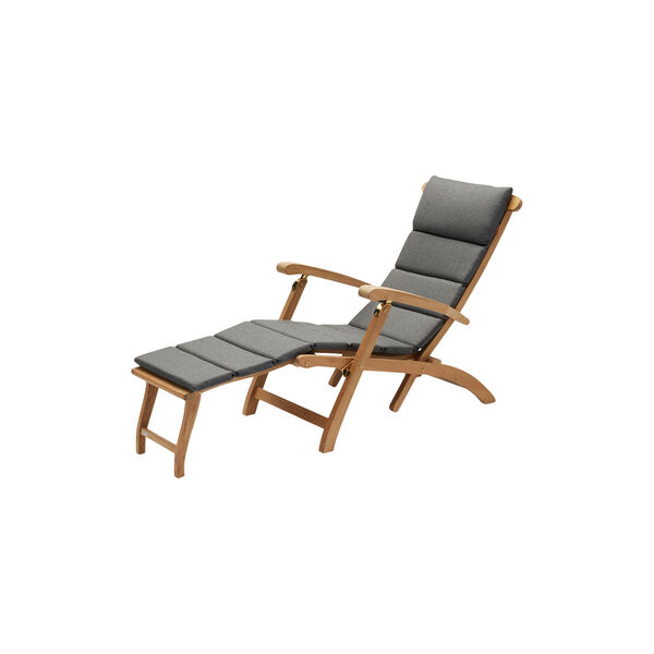 Barriere Deck Chair Cushion, charcoal, Fritz Hansen
