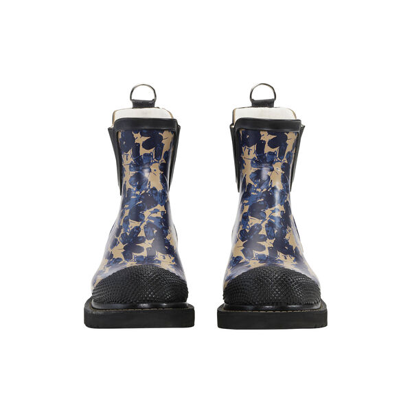 Short Rubber Boot | Beige Butterfly | Gummistiefel, Ilse Jacobsen Hornb&aelig;k