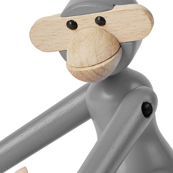 Affe Mini, grau, Kay Bojesen Denmark