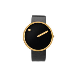 Picto Wrist Watch, black/black, PICTO