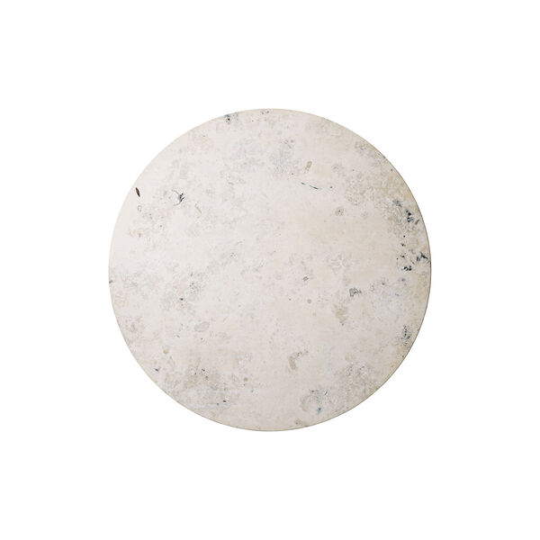 Vipp494 Cabin runder Esstisch, dunkelgebeizte Eiche/hell beige, Vipp