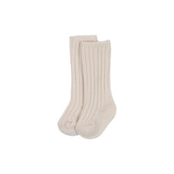Lana Heavy Knitted Socks, off white melange, Konges Sl&oslash;jd
