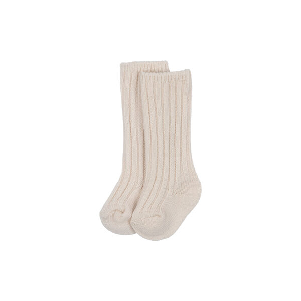 Lana Heavy Knitted Socks, off white melange, Konges Sl&oslash;jd