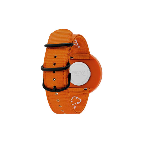Picto Wrist Watch, burnt yellow/burnt orange, PICTO