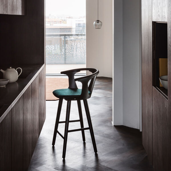 Blown SW4 Pendant, silver, &Tradition