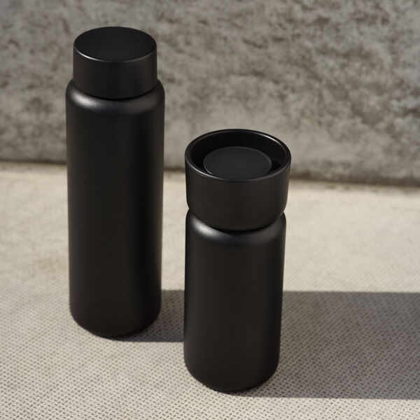 Thermo bottle Singles 400 ml, black, Zone Denmark