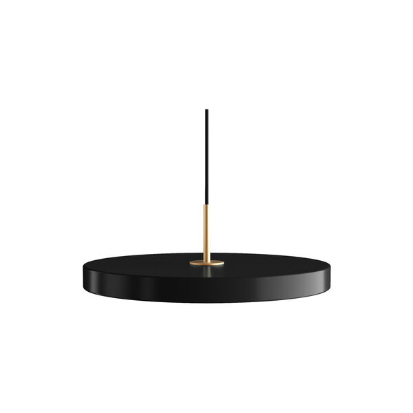 Asteria Plus Pendant, black/brass, UMAGE