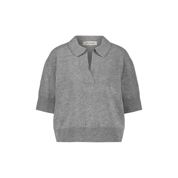 Blouse, grey melange, Sofie Schnoor