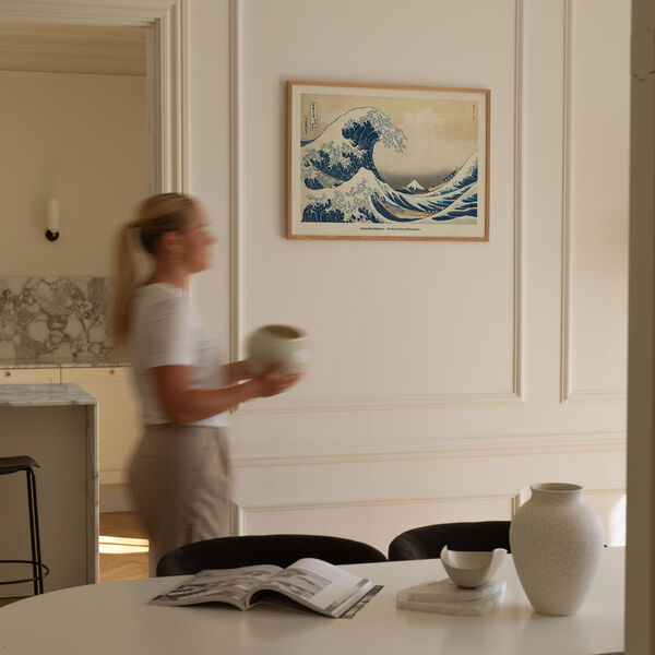 The Great Wave off Kanagawa, Pel&eacute;ton