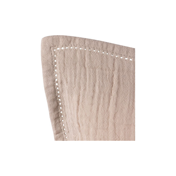 2-piece Muslin Baby Bed Linen, seabreeze beige, Sebra