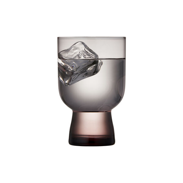 Sorrento water glass 4 pcs, pink, Lyngby Glas
