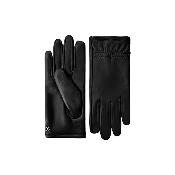 Sadie Leather Gloves, black, Kessler