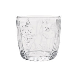 Moomin Tumbler 28 cl 2 pcs, clear, Moomin Arabia