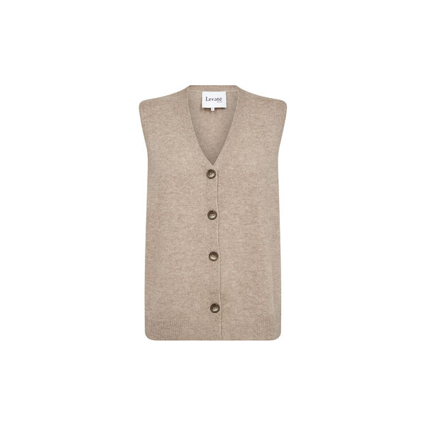LR-ELOISE 10 Waistcoat, aluminum melange, Levet&eacute; Room