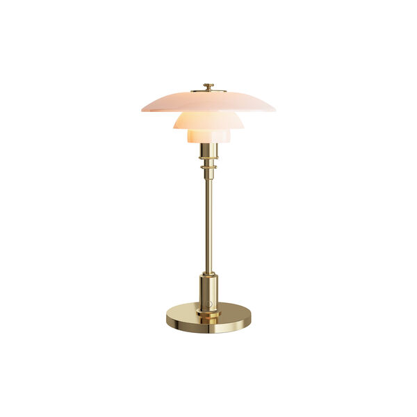 PH 2/1 Portable Table Lamp, brass, Louis Poulsen