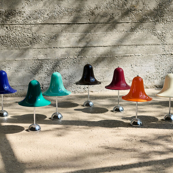 Pantop Portable Table Lamp, vivid orange, Verpan