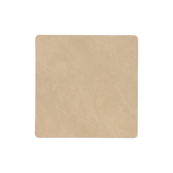Nupo glass mat Square, sand, LIND DNA