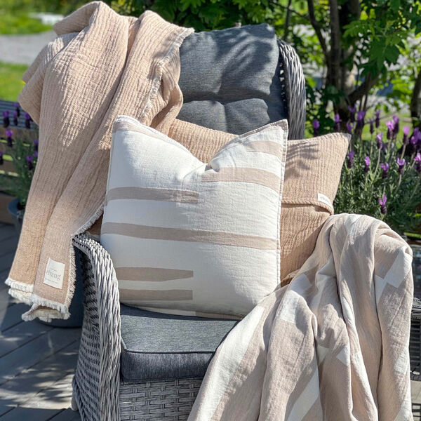 Lyme Grass Throw, beige Lyme Grass Throw, beige, ELVANG